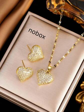 1 Set Stainless Steel Oval (Faux) Pearl Jewelry Set For Women, Creative Design, Minimalist Luxury Vintage Style, Classic Fashion Casual, Suitable For Valentine's Day, Ramadan, Holidays, Daily Wear, Party, Gift (OPP Bag Packaging Box For Shooting Only)