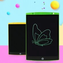 10-Inch LCD Writing Tablet, Kids Doodle Board For Drawing, Reusable Electronic Graphics Board, Educational Learning Toy For 3-6 Year Old Boys And Girls - Pink - View 3