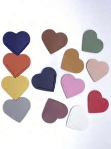 Leather Heart-Shaped Bookmark PU Leather Heart Shape Page Clips Cute Corner Bookmark Reading Enthusiast Book Accessory For Teachers Students Book Reading Lovers Suitable For Daily Use Travel And Home Use Travel Essentials