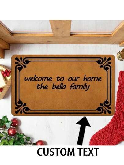 Covor personalizat 1 bucată, covor personalizat cu textura din lemn, covor personalizat "Familie fericită", cadou pentru familie, covor covor personalizat text, covor personal personalizat cu text, covor personalizat bricolaj, covor gros, fund anti-alunecare, covor personalizat personalizat, covor pentru sufragerie , Covor de dormitor, Covor de intrare, Covor de bucătărie, Covor de baie, Covor de cameră de jocuri, Covor de studiu