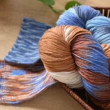 1 Pack 200g Segment Dyed Knitted Yarn Skeins For Hand Knitting Sweaters, Vests, Shawls, Hats, Scarves And Other Handicrafts - Colored 200g Wool - View 9