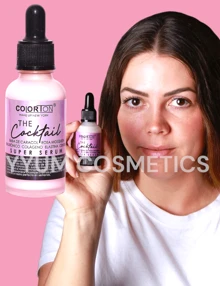 Facial Serum Cocktail Colorton Skincare Snail Slime Rosehip Collagen Elastin - SERUM COCKTAIL - View 1