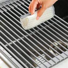 1pc Stainless Steel Sink Drying Rack Kitchen Washing Bowl Foldable Drying Curtain Plate Vegetable And Fruit Storage Rack Plate Stand