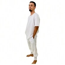 Men Pants - trắng - Xem 2