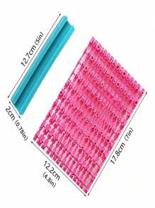 1/2 Set Plastic Letter Stamp, Plastic Letter And Number Stamp Set For Polymer Clay, Pottery Clay, Ceramic And Pottery Decorations - Non-Electric DIY Embossing Molding Tool Kit, With Letter Embossing Molds For Decoration, Crafts Suitable For Special Occasions - Plastic Material, Multi-Functional Clay Stamp Set, Arts And Crafts Supplies - Multicolor - View 6