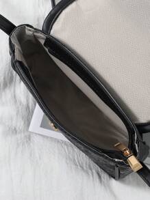 Torebka typu crossbody ze sztucznej skóry z wytłoczonym wzorem kwiatowym dla kobiet, modna, słodka torebka na telefon komórkowy, retro, swobodna torba na ramię