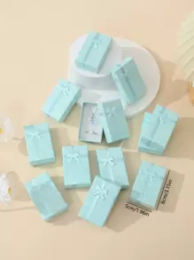 12pcs, Jewelry Gift Box Necklace Earrings Ring Bracelet Paper Box, Gift Box Ribbon Packaging Box Wedding Decoration Box Gift Box, Cheapest Items Available, Small Business Supplies, Packaging Box, Wedding Decorations, Wedding, Gift Box, Wedding Stuff Gifts For Women Back To School