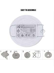 6PCS 6-20 INCH White Round Paper Lanterns (Not Water-Proof) Set For Home Garden Wedding Party Christmas Festival Anniversary Decoration, DIY Painting Props Lamp Cover