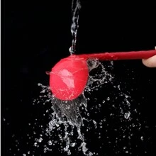 1 Cuchara de silicona de una sola pieza resistente a altas temperaturas para sopa, antiadherente, disponible en stock