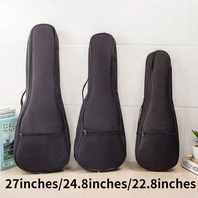 1pc 21/22/23/24/26/27 Inch Waterproof Ukulele Bag, Portable Minimalist Design Ukulele Waterproof Carrying Case,Ukulele,Guitar,Ukulele Bag,Guitar Bag,Ukulele,Guitar