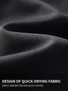 1pc Solid Color, 3/4 Length High Elasticity Men's Compression Tight Shorts, Spring/Summer, Solid Color Sports Base Layer, Suitable For Sports, Gym, Running, Cycling, Outdoor Activities Black - Black - View 4