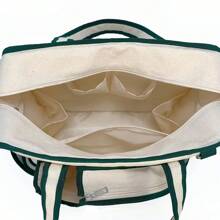 Premium Heavyweight Canvas & Water-Resistant Sports Tote, Ample Storage For Gear & 2 Paddles, Stylish Pickleball Bag For Men & Women, Lightweight Sports Racket Bag - Tennis Equipment Carrier | Table Tennis Storage Bag | Badminton Racket Holder Sports Bag Sport Bag Yoga Bag Holiday Travel Bag Gym Bag Bicycle Tote Bag Travel For Outdoor Fishing Running Camping Hiking - Multicolor - View 4