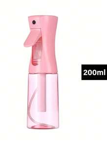 Botella de spray vacía de 200ml, pulverizador continuo de niebla fina para peinado, botella de spray recargable de agua para cuidado de la piel, ducha para mascotas, plantas, viaje, planchado y limpieza, herramientas para el cabello, productos y accesorios para barbería, salón de belleza, artículos esenciales para viaje.