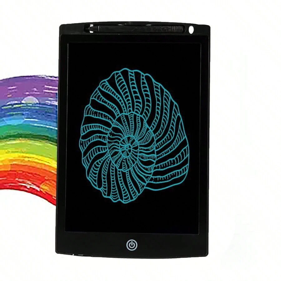 10-Inch LCD Writing Tablet, Kids Doodle Board For Drawing, Reusable Electronic Graphics Board, Educational Learning Toy For 3-6 Year Old Boys And Girls - Pink - View 1