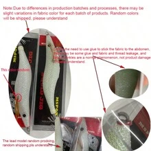 HENGJIA 1pc 2.0# 2.5# 3.0# 3.5# 4.0# Luminous Squid Jigs Prawn Hook Bionic Wood Shrimp Baits Fishing Lures For Cuttlefish Saltwater Sea Fishing Tackle