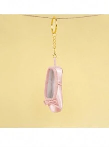 Handmade Ballet Dance Toe Shoes Jewelry Mini Shoes Satin Key Chain With 6 Colors To Choose From, Fashionable Matching Items, Personalized Gifts For Family And Friends, Bag Hangers, Travel Accessories Car Accessories Bag Charm Backpack For School