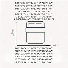 1pc Thick Polyester Floral Print Duvet Cover Set, Machine Washable, Suitable For Bedroom, Boys/Girls Dorm Bedding (1 Duvet Cover, No Filling), All Products Do Not Include Comforter/Filling, With Corner Ties - Love Rabbit - View 3