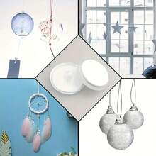 10/20/50 Pcs Clear Ceiling Hooks - Strong Self-Adhesive No Trace, Mini Durable Hooks,Strong Self-Adhesive Strong Hooks For Diy Christmas Decoration And Home Storage, Practical Hooks