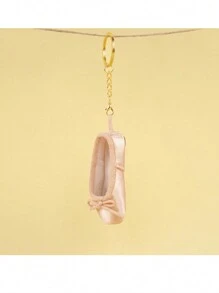 Handmade Ballet Dance Toe Shoes Jewelry Mini Shoes Satin Key Chain With 6 Colors To Choose From, Fashionable Matching Items, Personalized Gifts For Family And Friends, Bag Hangers, Travel Accessories Car Accessories Bag Charm Backpack For School