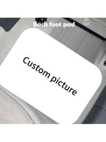 1pc Customized Car Floor Mat, Custom Printed Car Floor Mat, Design Your Own Exclusive Car Mats, Custom Carpets, Custom Car Carpets, Custom Car Mats, Thickened Anti-Slip And Dirt-Proof Car Foot Pads, Breathable, Lightweight, Washable, Funny, Cute, Love, Soft, Comfortable, Elegant, Simple, Ideal Gifts For Him For Birthdays, For Valentine's Day, For Graduation, For Father's Day, For Children's Day, For Weddings, For Housewarming, Sofa, Bed, Car, Tea Room, Bedroom, Bathroom, Living Room, Dining Room