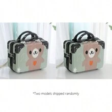 14 In Mỹ phẩm Túi xách tay , Nhẹ Linh hoạt Mang Du lịch Túi hành lý , Vali Cái túi - màu xanh lá - Xem 5