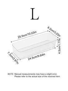 Cajas de almacenamiento divisoras de escritorio y cajón para maquillaje, cosméticos, accesorios para el cabello, útiles de oficina, artículos de cocina. Disponible en varios tamaños y combinaciones, con opciones de montaje gratuito. Durable y resistente. 1 pieza / 3 piezas / 4 piezas / 6 piezas / 8 piezas / 9 piezas.