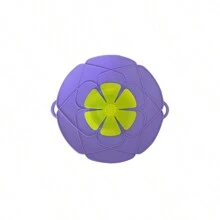 1pc Pot Lid Anti-Overflow Plug Cover, Thickened Silicone Anti-Boiling Protection Cover, Anti-Overflow Cover, Multi-Functional Kitchen Tool