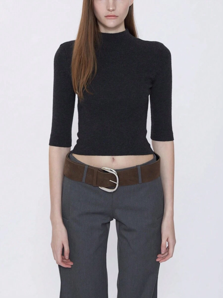 Plus Size Women Vintage Suede Belt, Solid Color Fashion Simple Versatile Waist Accessory, Suitable For Daily Wear Summer, School Fall, Autumn, Halloween