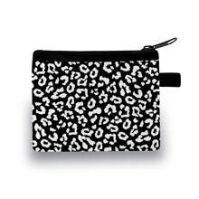 Poșetă pentru monede cu imprimeu leopard, husă pentru monede în stil casual cu imprimeu 3D de animale, material din poliester Geantă de machiaj Rechizite școlare de călătorie Esențial de călătorie Geantă de machiaj Esențial de vacanță Geanta cosmetică Genți de machiaj Husă de machiaj Organizator de machiaj Cadouri de iarnă pentru femei Organizator de machiaj Depozitare machiaj - Multicolor - Vizualizare 15
