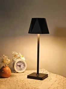 1pc Cordless Rechargeable Lamp With Touch Sensor Control, 3-Color Dimmable LED Light, Suitable For Bedroom, Desk, Cafe, Bedside, Outdoor, Living Room