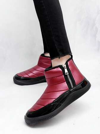 Kvinnors varma vattentäta bekväma halkfria Casual Sneakers