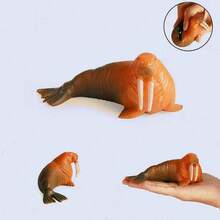 1 件昆虫与海洋生物逼真的柔软挤压玩具模型,缓解压力的挤压玩具包括蚂蚁、狗、蜗牛、苍蝇、蚱蜢、蝙蝠、螳螂、海象、章鱼、海豚,由 TPR 材料制成 - 圣诞节、万圣节、生日装饰的完美礼物 - 彩色 - 查看 17