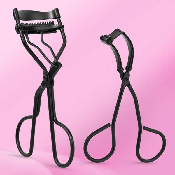 2pcs Lightweight & Convenient Eyelash Curler Tool, Details-Oriented Curls & Shapes Lashes Without Damaging, Suitable For Daily Makeup Eyelash Curling