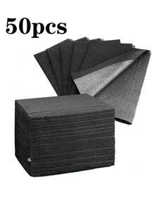 Disposable Pink Black Nail Art Table Mat 3 Lays Waterproof Foldable Clean Pads Tablecloth Cleaning Manicure Napkins,Multifunction Beauty Tattoo Dental Drapes Waterproof Tablecloth Manicure Tool - Multicolor - View 13