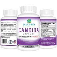 Candida Support By Best Earth Naturals | Flora Yeast Balance And Digestive Health Supplement For Gut Wellness And Probiotic Support | 60 Count - Others - View 3