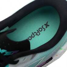 XTEP 360X Men's Running Shoes, Lightweight Low-Top Training Sneakers For Marathon - Classic White/Aurora Green - View 6