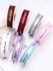1 Roll 40 Yards Gift Wrapping Satin Ribbon, Handmade Decorative Ribbon For Cakes, Flower Bouquets, Holiday Parties, DIY Crafts, Weddings, Valentine's Day, Mother's Day, Gift Wrapping, Bow Making And Party Decor
