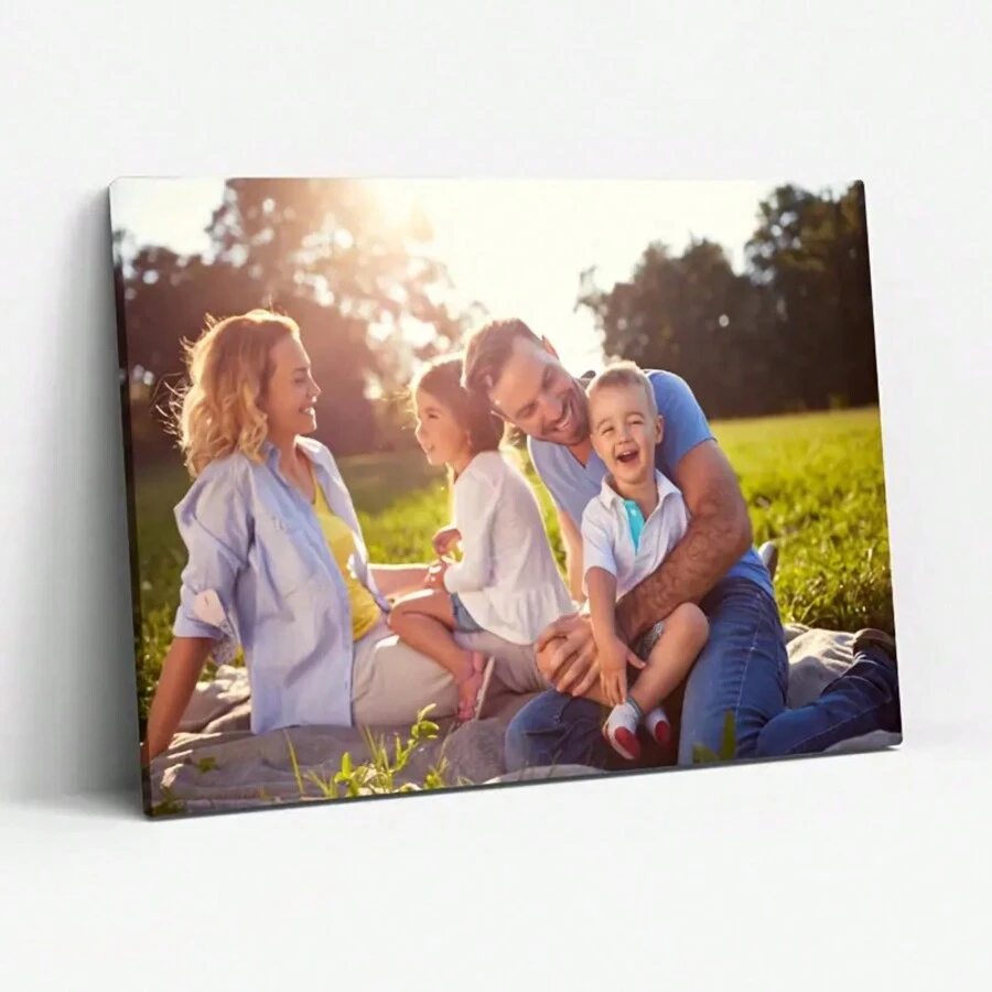 1 件艺术装饰现代可定制无框帆布海报 - 个性化照片墙艺术装饰适用于家庭办公室、客厅、卧室 - 室内包裹帆布壁挂，现代定制，个性化，独特理想礼物，他/她周年纪念日情人节母亲节生日儿童节，父亲节，毕业典礼，婚礼，乔迁餐厅，客厅，卧室，办公室，茶室，家居装饰，情人节，情人节装饰，家居刷新 - 彩色 - 查看 1