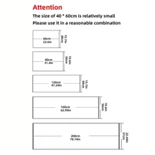 Thảm silicon họa tiết cổ điển, thảm chùi chân chống trượt thấm nước cho phòng tắm, thảm chống bụi cho phòng để đồ, độ dày 2,5mm - Nhiều màu - Xem 6