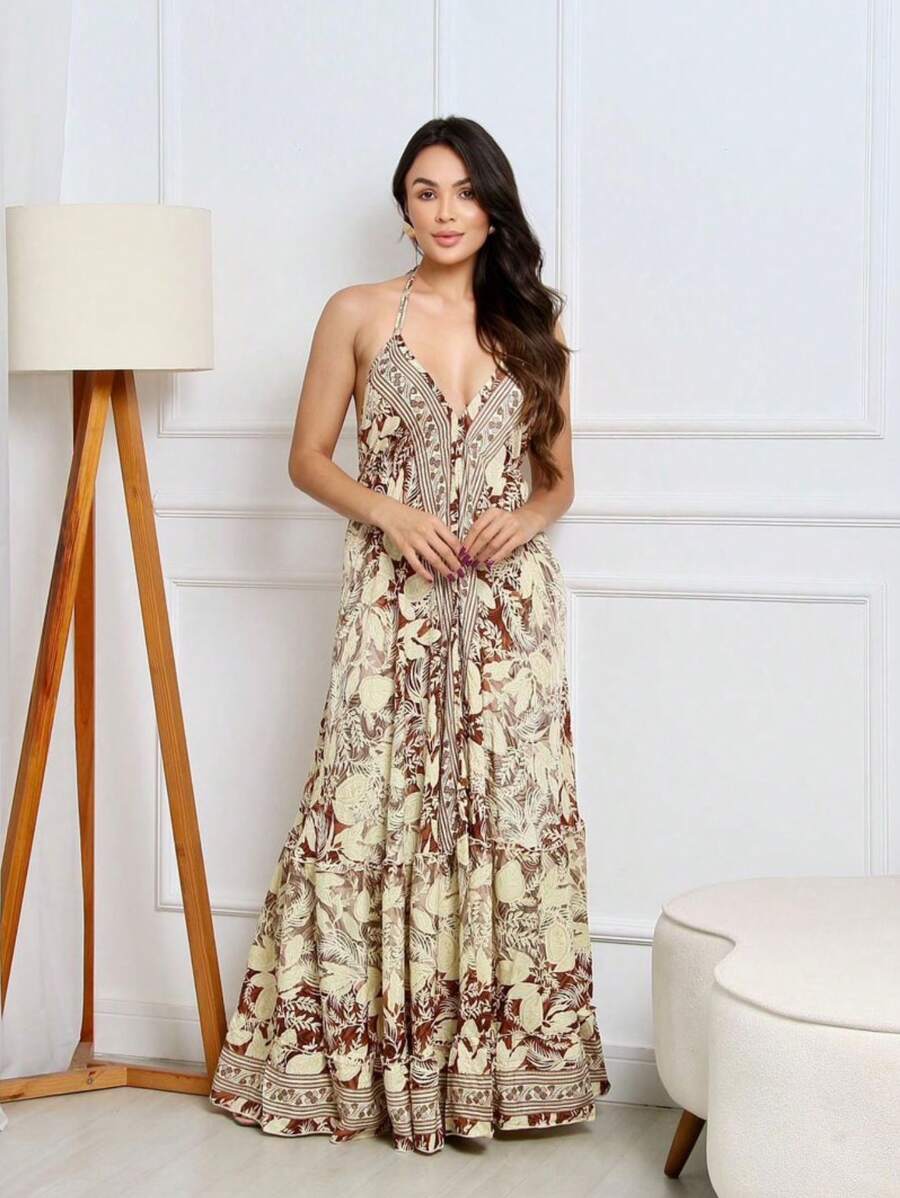 Dress - Іржаво-коричневий - Переглянути 1
