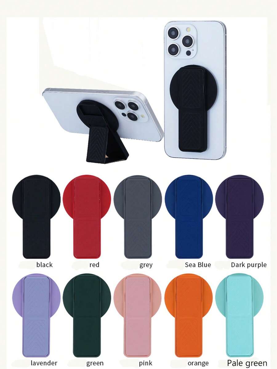 Supporto magnetico per telefono con anello in pelle, compatibile con iPhone 12-17 Pro Max, supporto da tavolo orizzontale e verticale, regalo di primavera - Multicolore - Visualizzare 1