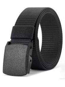 Automatic Buckle Nylon Belt Men Belt Men Outdoors Waist Canvas Belts Cummerbunds Summer, School Fall, Autumn, Halloween Autumn-Winter Accessories,Suitable For Teens, Youth,Men,Casual, Outdoor, Athletic, Vacation, Graduation Gifts, Birthday, Daily Wear