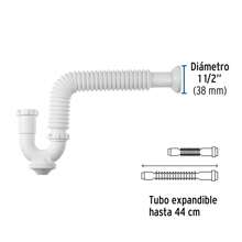 Cespol rigido fregadero polipropileno foset 45317 - A - Ver 2