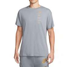 Nike Sportswear Standard Issue T Shirt - Grey - View 1