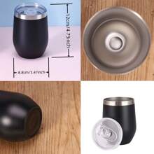 1 件定制双层不锈钢蛋杯，可定制名称或徽标，适合送给家人、同事、父母的礼物