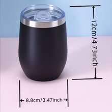 1 件定制双层不锈钢蛋杯，可定制名称或徽标，适合送给家人、同事、父母的礼物