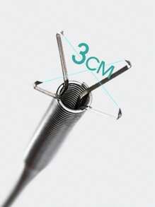1 cái 60cm/160cm/200cm/300cm Dụng cụ làm sạch ống thép không gỉ, móc làm sạch dùng để thông tắc bồn rửa nhà bếp và bồn cầu - Nhiều màu - Xem 5