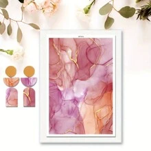 DONQE Flowers And Plants Pattern Print Water Transfer Paper, Making Soft Ceramic Earrings, Double-Sided Water Clay Transfer Stickers DIY Handmade Mold