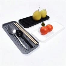 1 件水槽保护器、水槽防溅罩、硅胶防水垫、梳妆台托盘、简易硅胶皂盒、浴室水龙头排水盖、储物套、厨房配件家居浴室装饰返校 - 彩色 - 查看 11