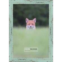 Custompictureframes.Com 25x38 Shabby Chic Green Picture Frame - UV Acrylic Foam Board Backing Hanging Hardware - Green - View 2